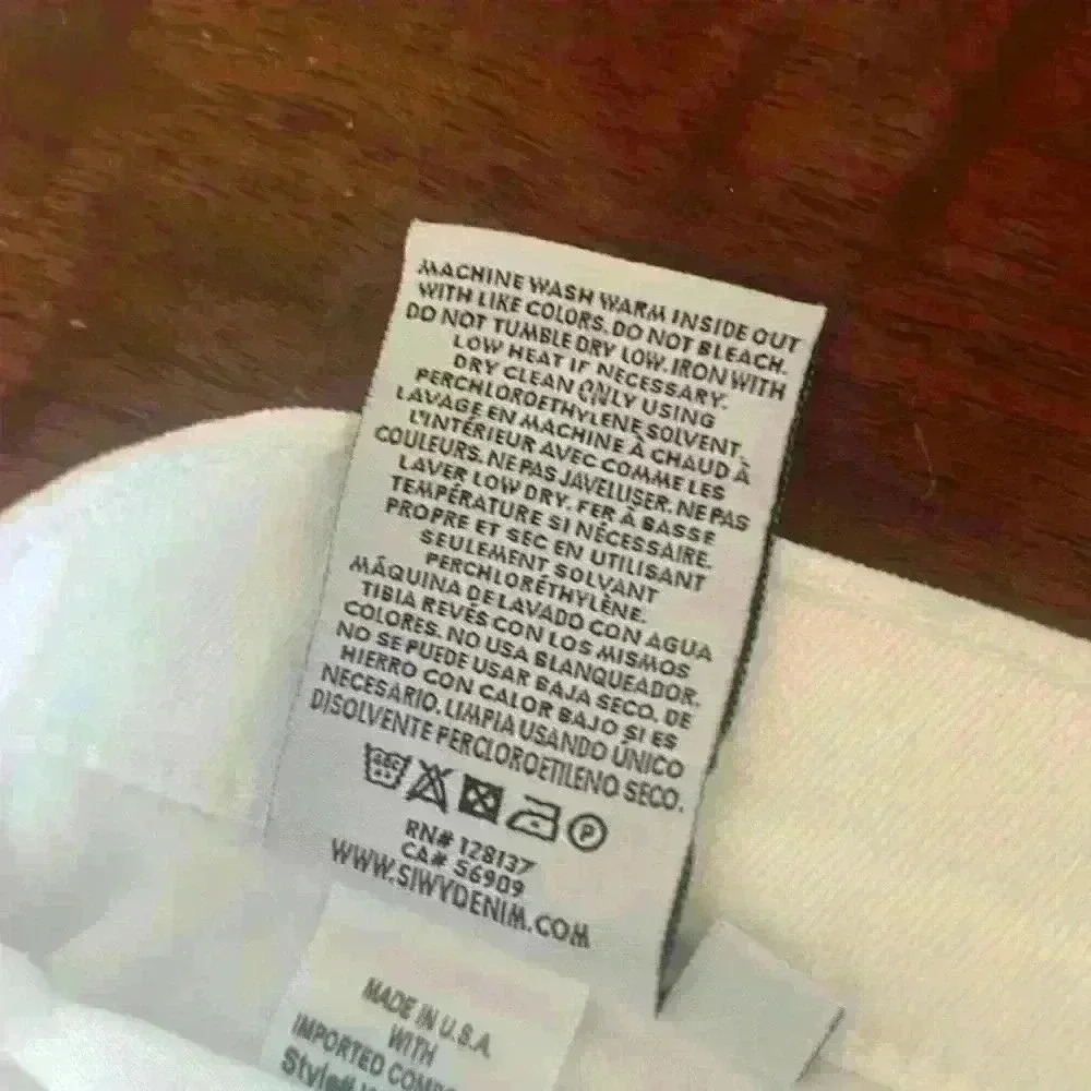 SIWY white Emmylou Jeans 29. High Waist Ankle Flare. NWT. - Picture 15 of 16
